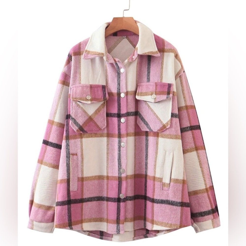 Plaid Pocket Overshirt